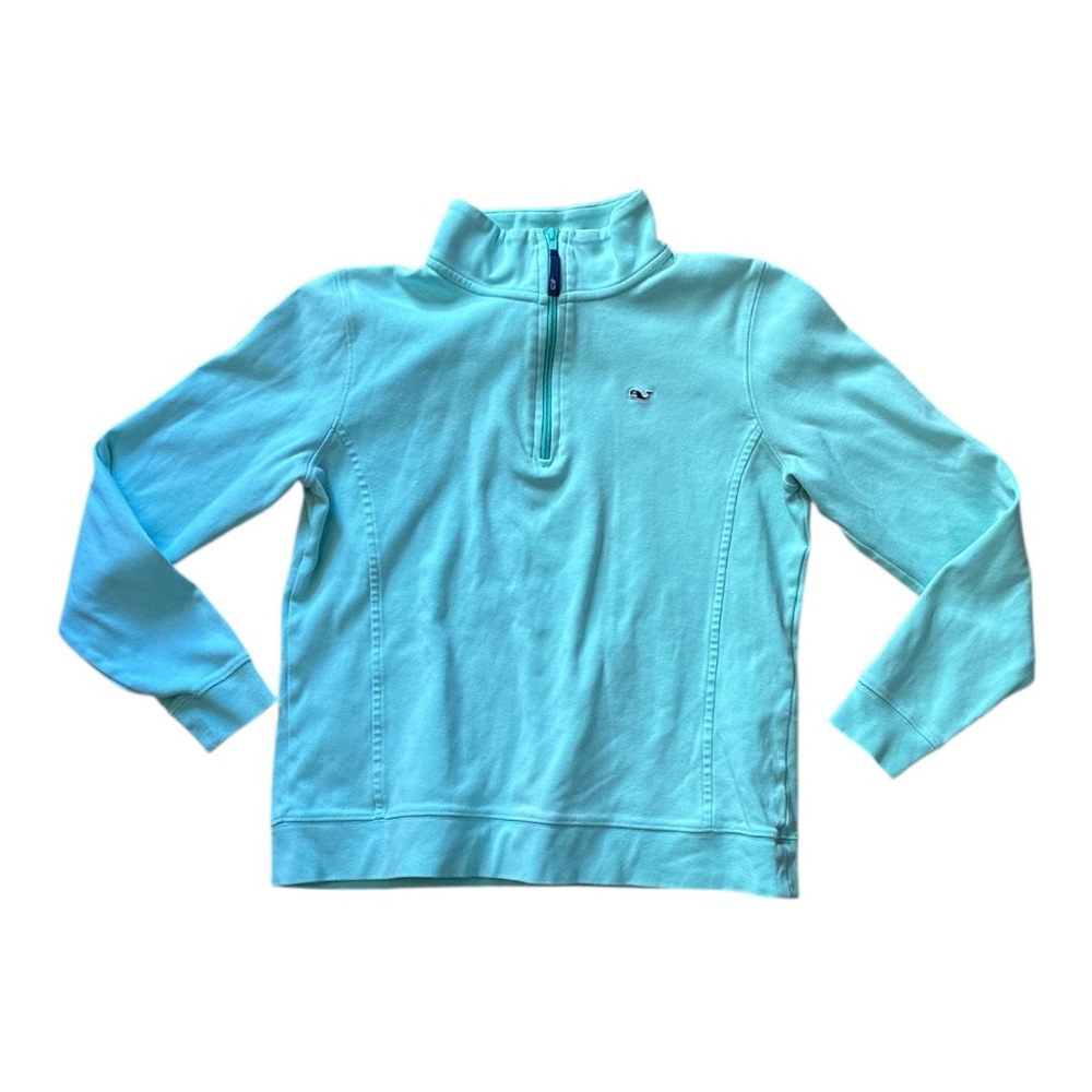Vineyard Vines Light Blue Quarter-Zip Pullover Sz. S
